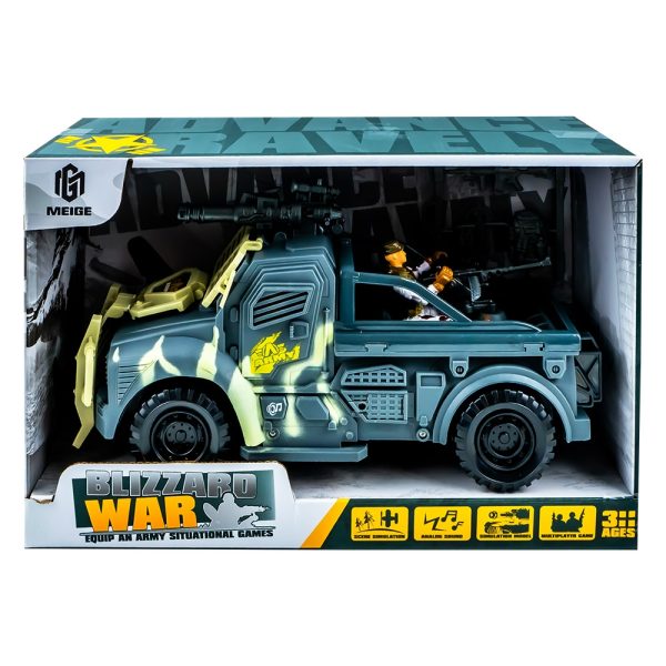 Camion militar + figurina soldat - imagine 3