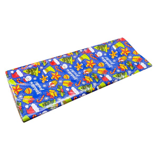 Hartie ambalaj cerata, Craciun 70x100 cm, 100 buc/set - TURCIA - imagine 2