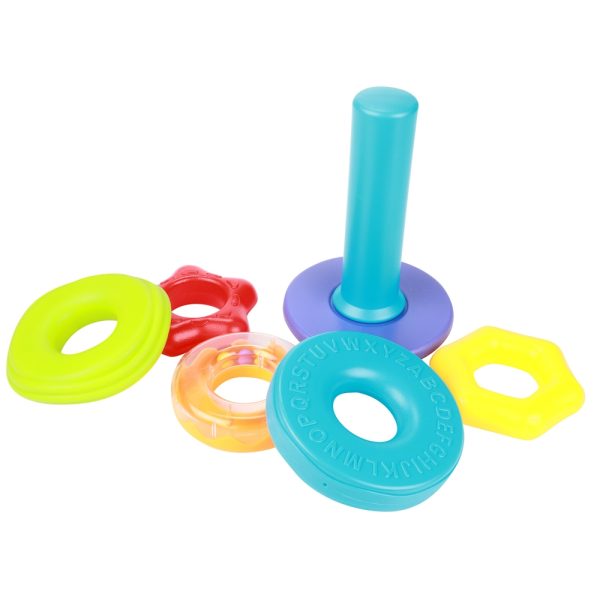 Little Stars, Joc piramida cu cercuri - Toi-Toys - imagine 5
