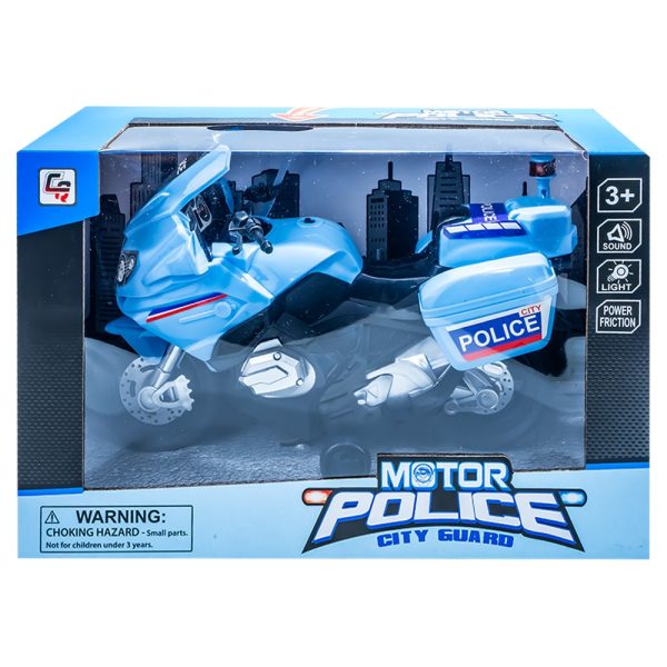 Motocicleta Politie, cu lumina si sunet - imagine 3