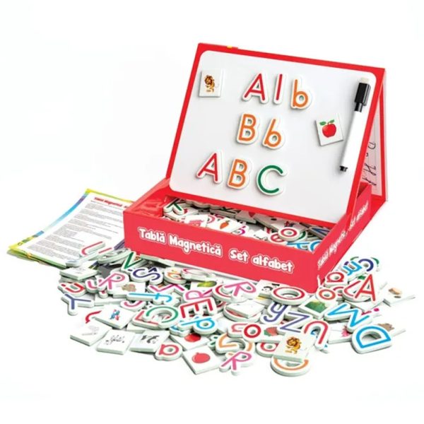 Smile Games - Joc educativ alfabetul pe tableta magnetica - imagine 2