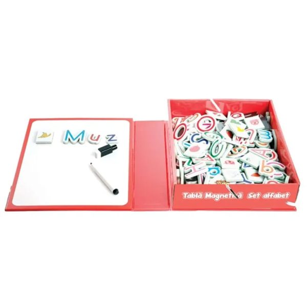 Smile Games - Joc educativ alfabetul pe tableta magnetica - imagine 3