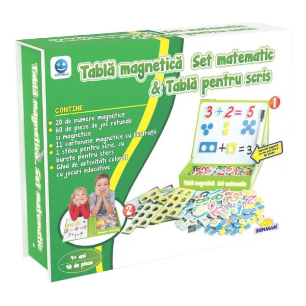 Smile Games - Joc educativ matematic pe tableta magnetica