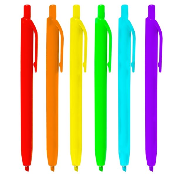 Text markere neon, 3.3 mm, 144 buc/display - Chosch - imagine 3