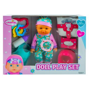 Bebelus muzical cu accesorii, 28 cm