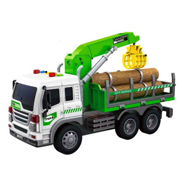 Camion cu lemne, muzica si lumina - imagine 2