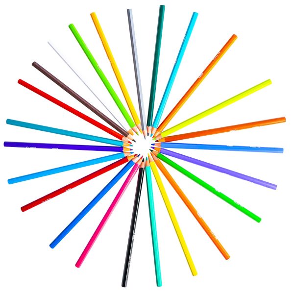 Creioane colorate Tropicolors set 24 - BIC - imagine 2