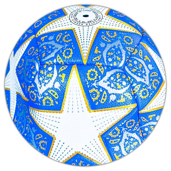 Minge fotbal PU, nr. 5, color, 400g - imagine 6