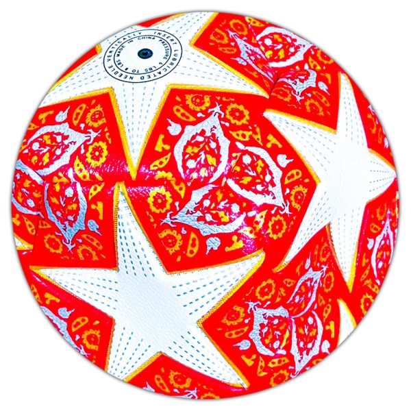 Minge fotbal PU, nr. 5, color, 400g - imagine 7