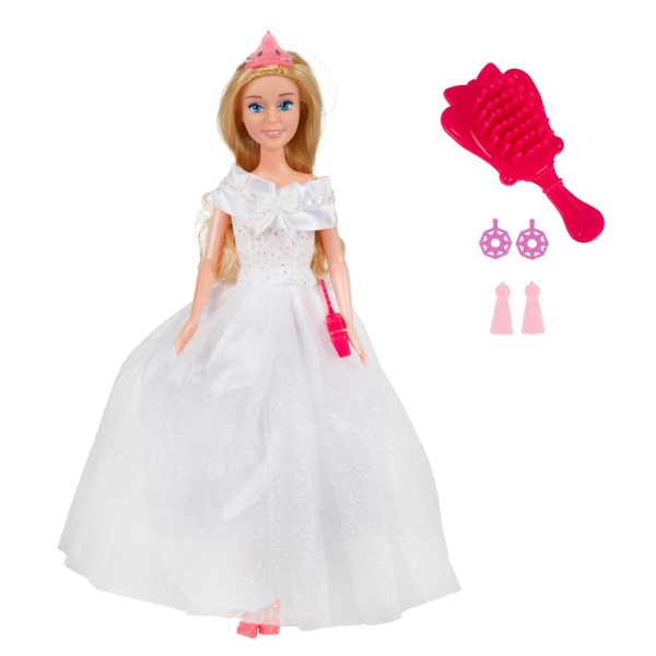 Papusa mireasa, cu accesorii - Toi-Toys - imagine 4