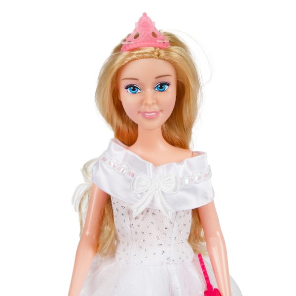 Papusa mireasa, cu accesorii - Toi-Toys - imagine 6