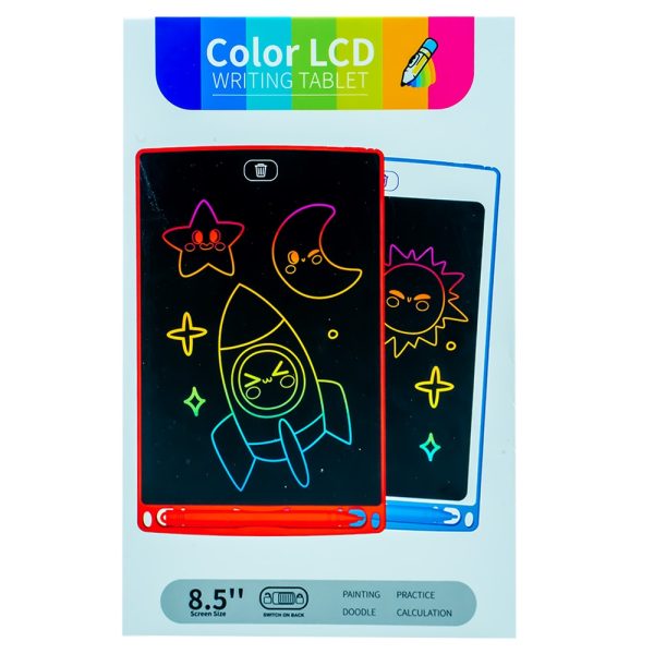 Tablita pentru scris, LCD, 8.5 inch, 12 buc/set - imagine 3