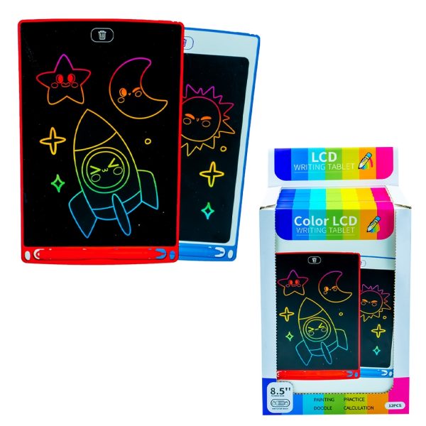 Tablita pentru scris, LCD, 8.5 inch, 12 buc/set