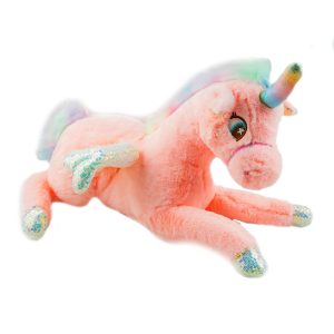 Unicorn din plus, 40 cm