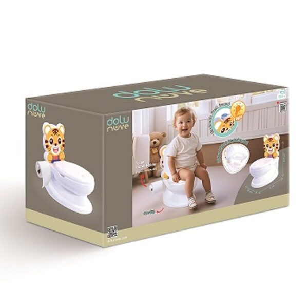 Olita tip WC, cu sunet, Tigru, 28x39x38cm - DOLU - imagine 2