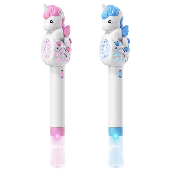 Baloane de sapun, cu baterii, Unicorn - imagine 2
