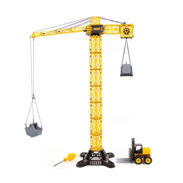Macara turn JUMBO, cu stivuitor, 68x26x93 cm, Polesie - imagine 2