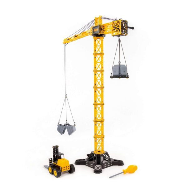 Macara turn JUMBO, cu stivuitor, 68x26x93 cm, Polesie - imagine 3
