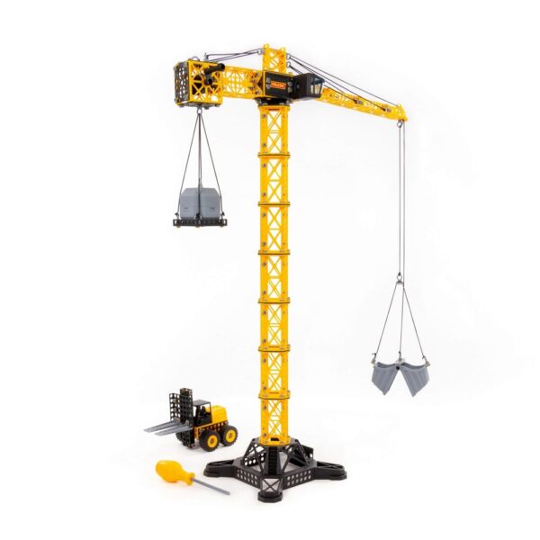 Macara turn JUMBO, cu stivuitor, 68x26x93 cm, Polesie - imagine 4