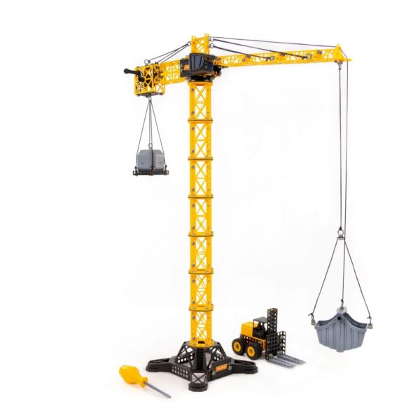 Macara turn JUMBO, cu stivuitor, 68x26x93 cm, Polesie - imagine 6