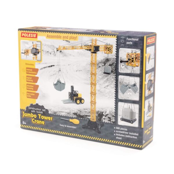 Macara turn JUMBO, cu stivuitor, 68x26x93 cm, Polesie - imagine 7