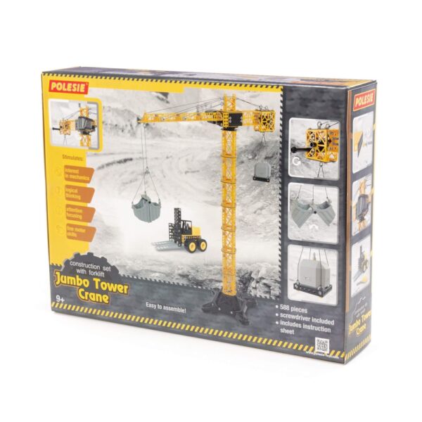 Macara turn JUMBO, cu stivuitor, 68x26x93 cm, Polesie - imagine 8