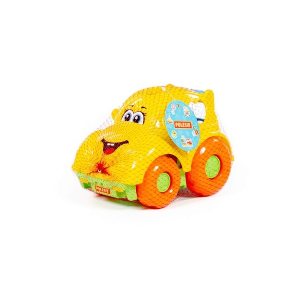 Masinuta + cuburi educative, 23.5x15.2x15.8 cm, Polesie - imagine 11