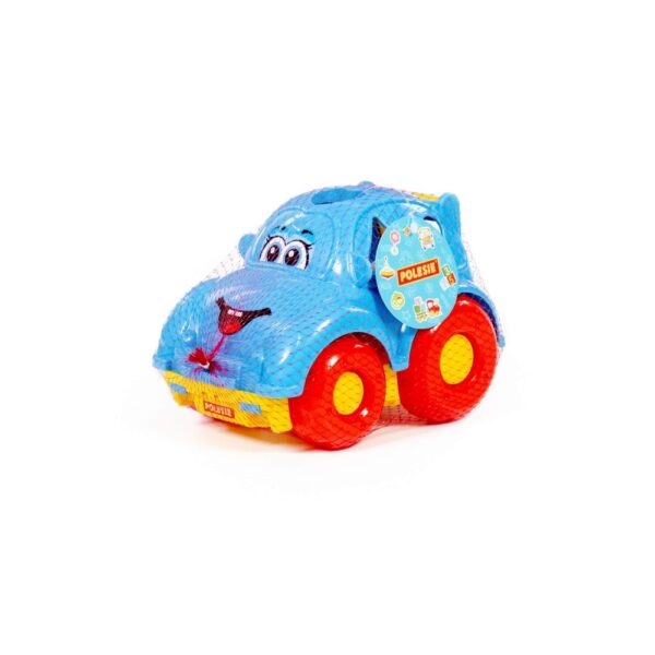 Masinuta + cuburi educative, 23.5x15.2x15.8 cm, Polesie - imagine 6