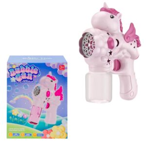 Pistol baloane de sapun, cu baterii, Unicorn