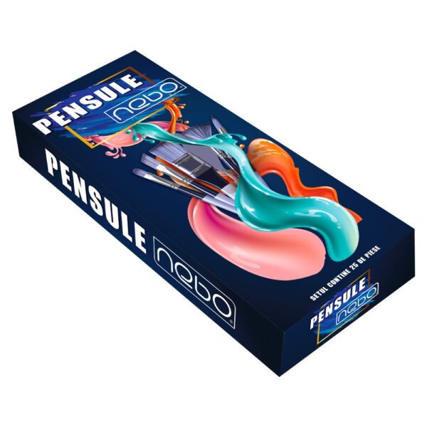 Set pensule profesionale - NEBO - imagine 3