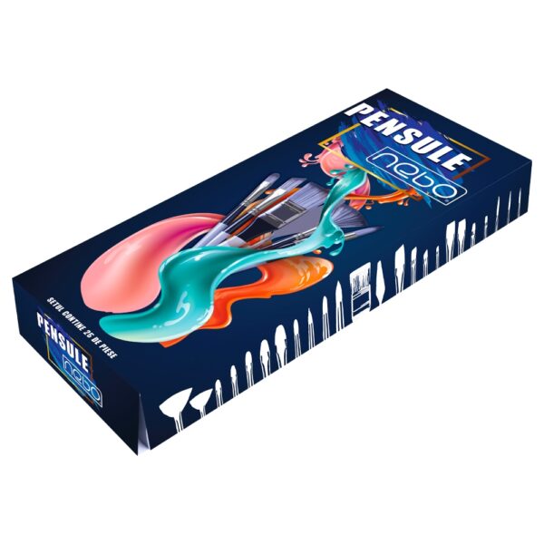 Set pensule profesionale - NEBO - imagine 4