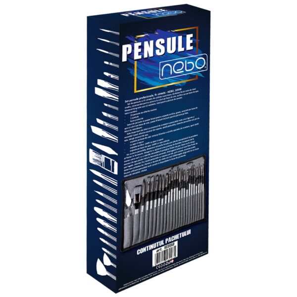 Set pensule profesionale - NEBO - imagine 6