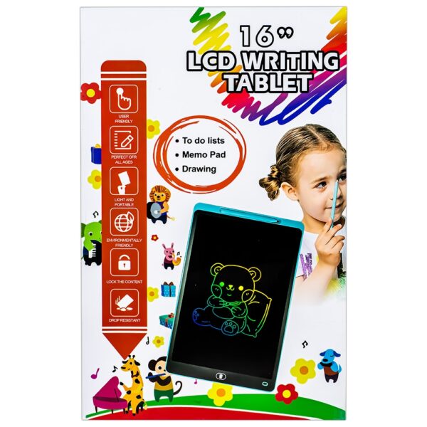 Tablita pentru scris, LCD, 16 inch, cu baterii - imagine 3