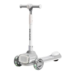 Trotineta, roti silicon, cu led