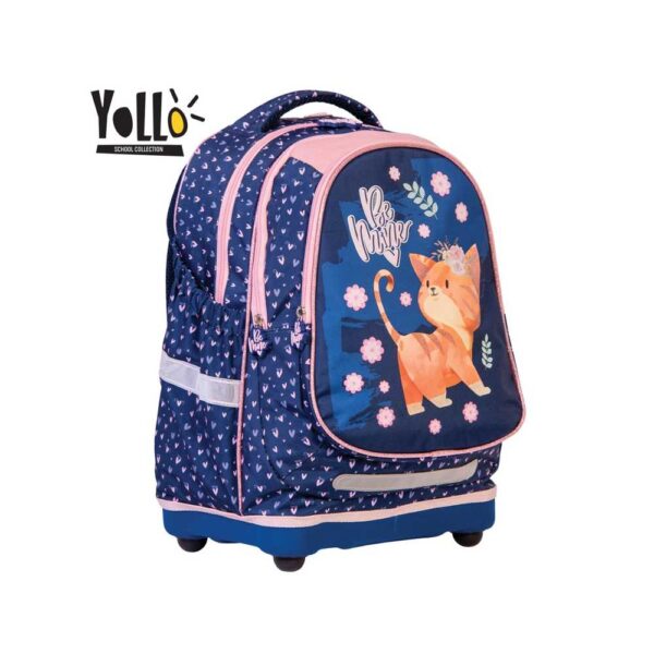 Ghiozdan anatomic CAT, 38 cm - YOLLO - imagine 2