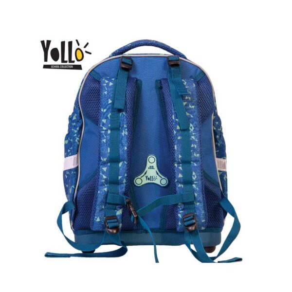 Ghiozdan anatomic WILD POWER, 38 cm - YOLLO - imagine 3