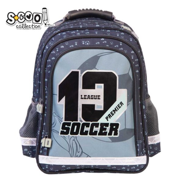 Ghiozdan ergonomic SOCCER, 38 cm - S-COOL