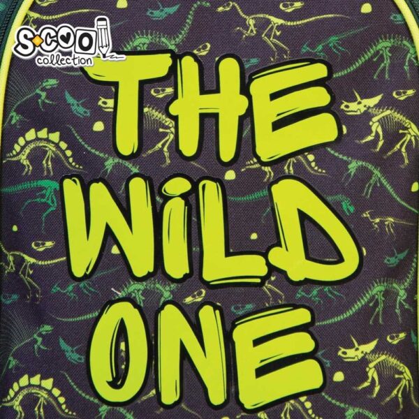 Ghiozdan ergonomic THE WILDE ONE, 38 cm - S-COOL - imagine 4