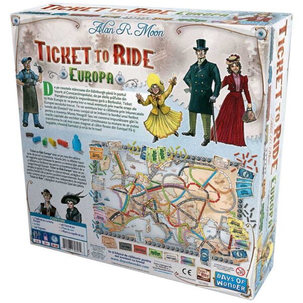 Joc de societate - Ticket to Ride Europa, limba romana, Asmodee - BLACKFIRE - imagine 3