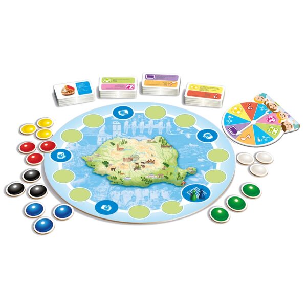 Joc de societate - Trivia Junior Romania, Tactic - BLACKFIRE - imagine 2