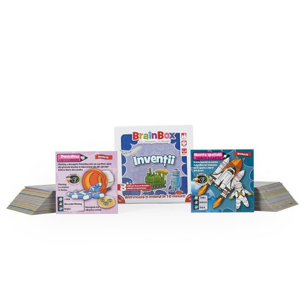 Joc educativ BrainBox - Inventii, Asmodee - BLACKFIRE - imagine 2