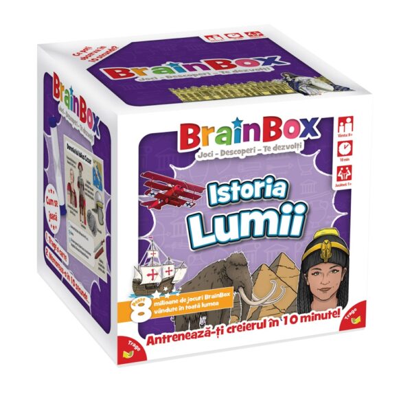 Joc educativ BrainBox - Istoria lumii, Asmodee - BLACKFIRE - imagine 2