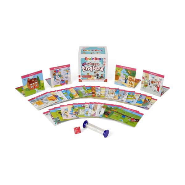 Joc educativ BrainBox - Sa invatam engleza, Asmodee - BLACKFIRE - imagine 2