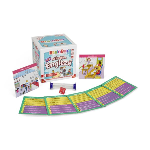 Joc educativ BrainBox - Sa invatam engleza, Asmodee - BLACKFIRE