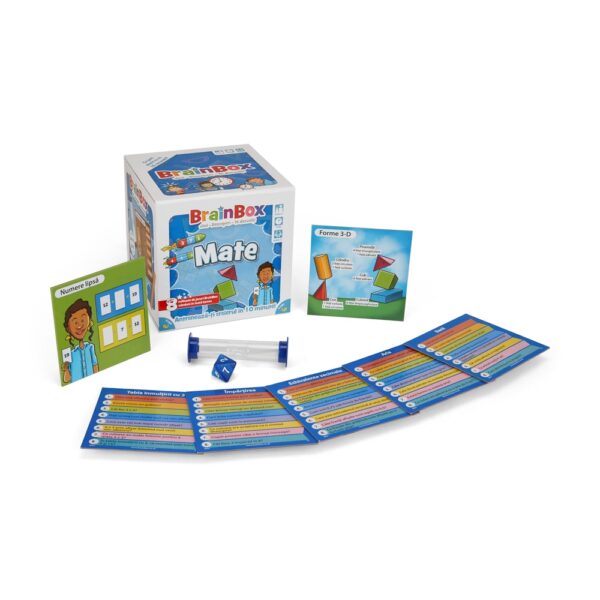 Joc educativ BrainBox - Sa Invatam Mate, Asmodee - BLACKFIRE