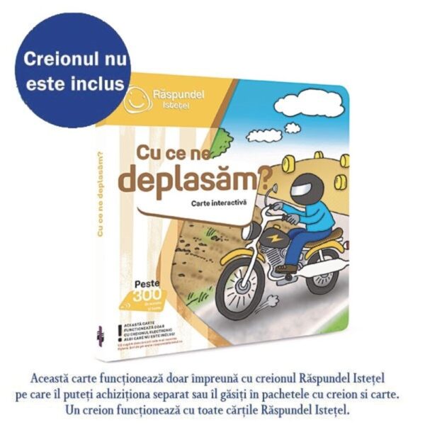 Raspundel Istetel, Carte - Cu ce ne deplasam, ALBI - BLACKFIRE - imagine 2