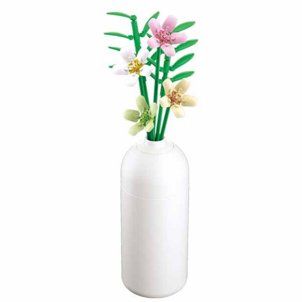 Set de Constructie Flowers, 241 piese, Frezie - Sluban - imagine 2