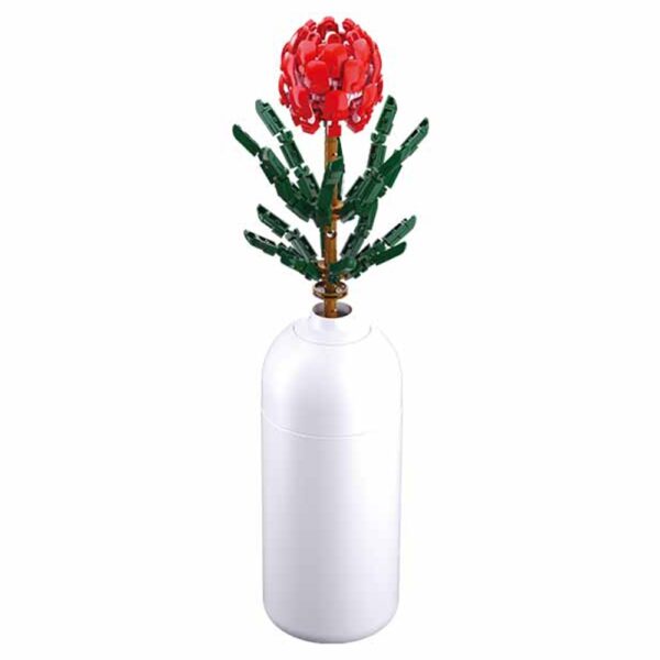 Set de Constructie Flowers, 251 piese, Tibouchina Urvilleana - Sluban - imagine 2