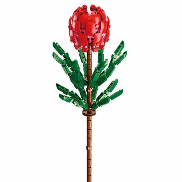 Set de Constructie Flowers, 251 piese, Tibouchina Urvilleana - Sluban - imagine 4