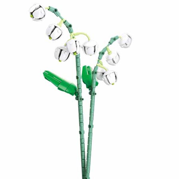 Set de Constructie Flowers, 253 piese, Lacramioara - Sluban - imagine 4